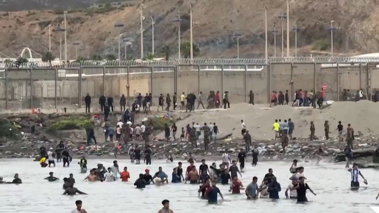 Más de 48.00 migrantes que ingresaron irregularmente a Ceuta ya regresaron a Marruecos