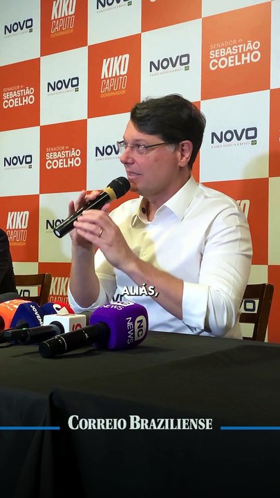 Novo oficializa Kiko Caputo para concorrer ao GDF e Coelho ao Senado