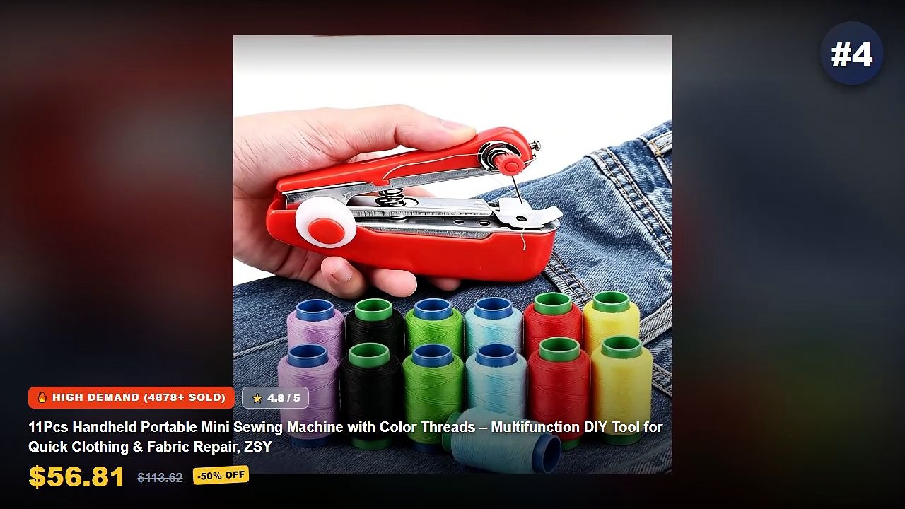 Cheap & Best Mini Handheld Sewing Machines For...
