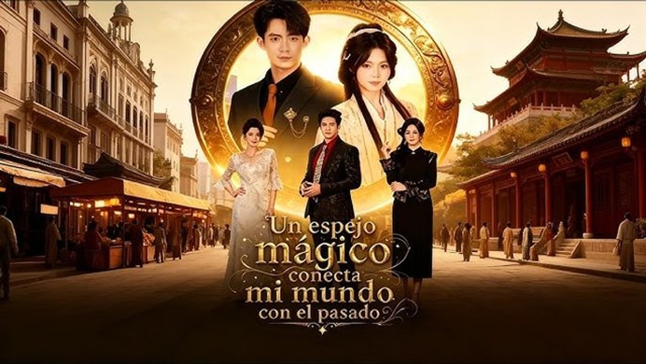 un espejo magico conecta mi mundo con el pasado