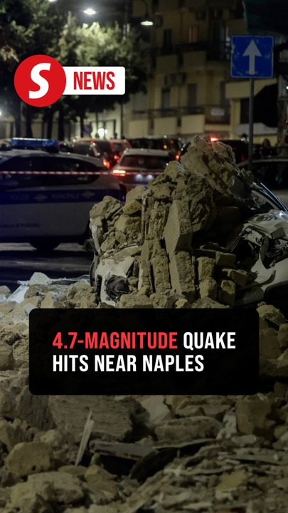 'It was an extremely loud explosion', residents shaken by 4.7 quake near Naples