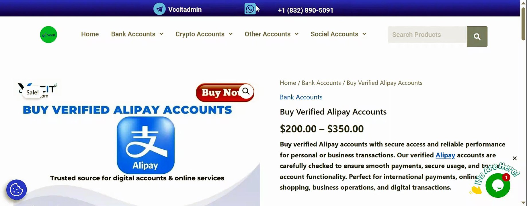 How to buying verified fully KYC Alipay  accounts