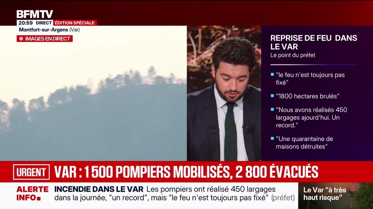 Édition spéciale : Var, une nuit décisive face à l'incendie - 01/08