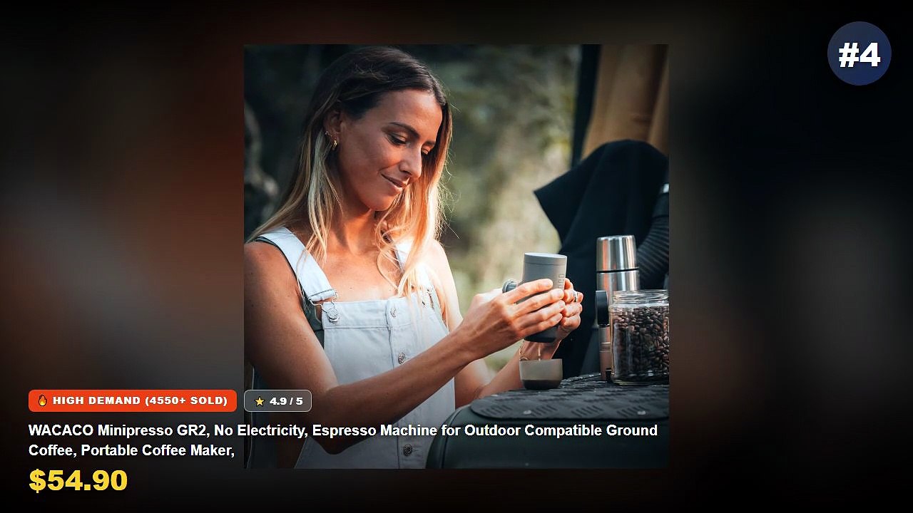 Best Portable Espresso Makers For Travel And Camping on AliExpress | Review - Portable Espresso Coffee Machine With Digi...