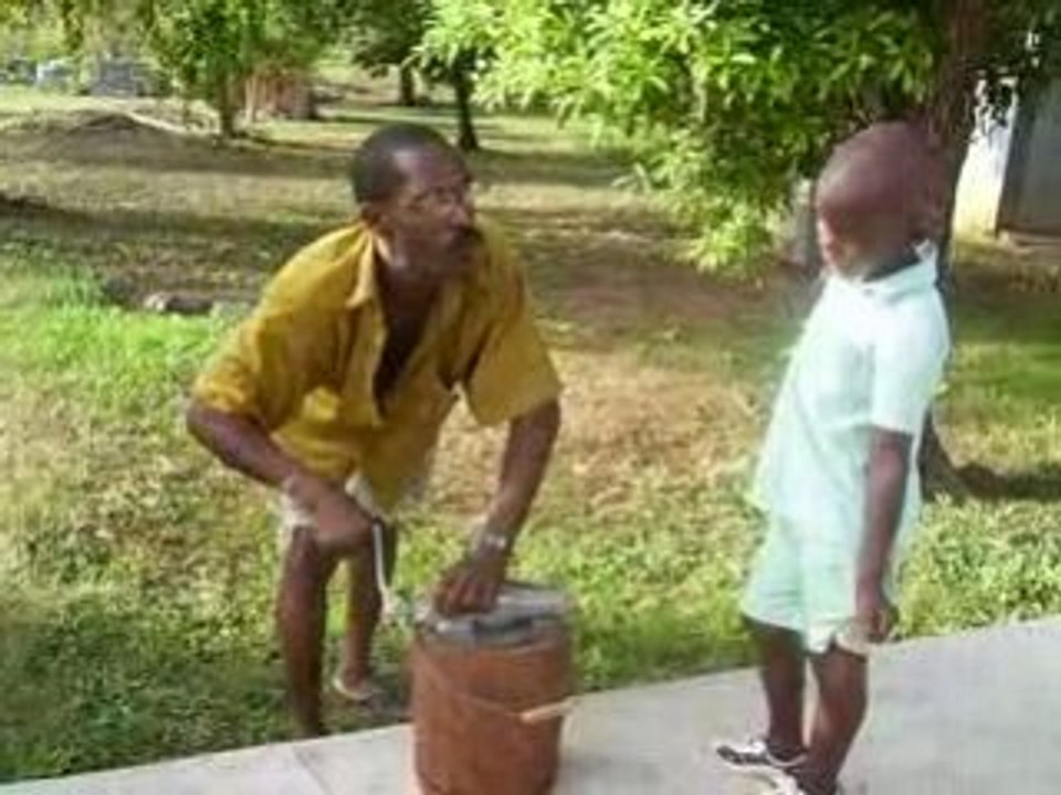 Sorbet coco par le professionnel