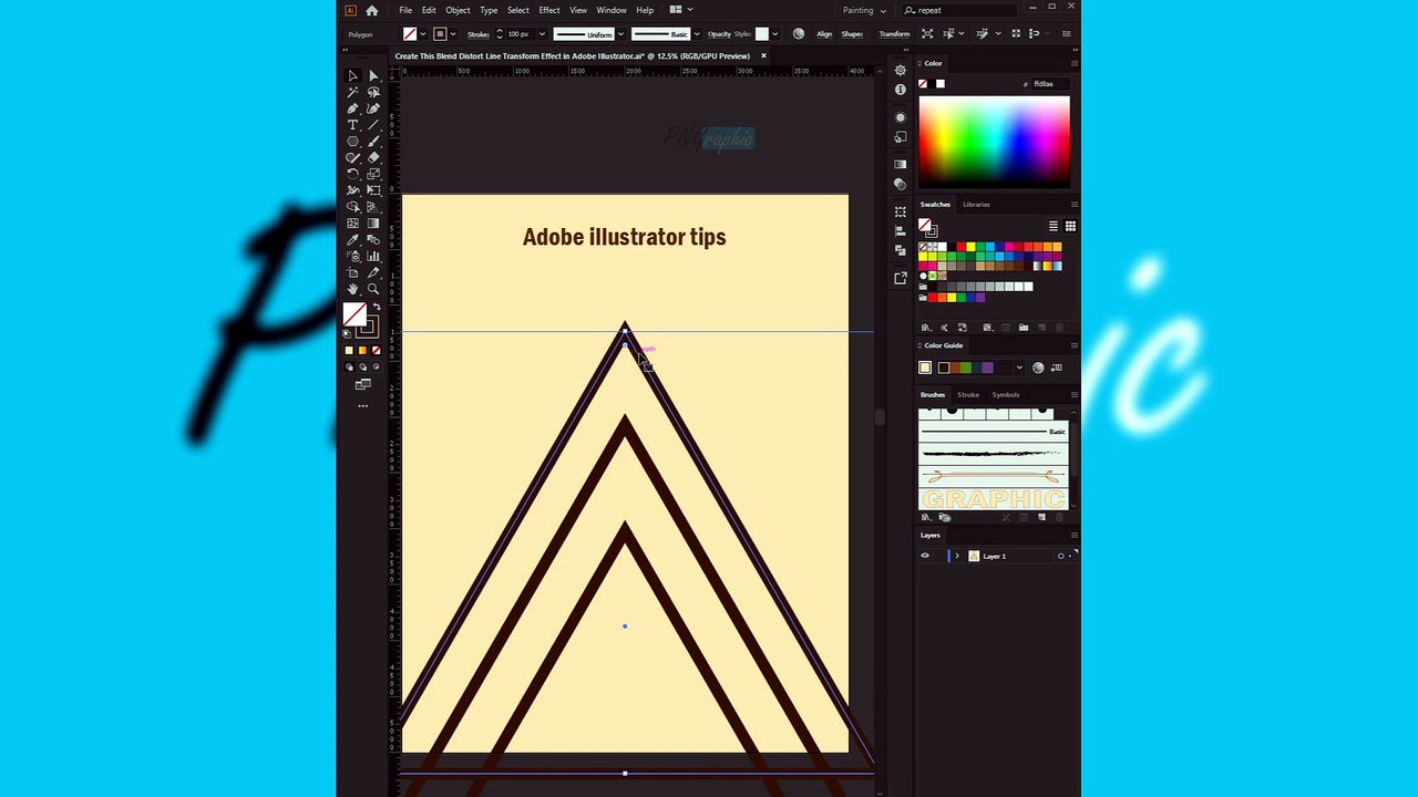 Create 3 Different Corner Styles in Adobe Illustrator