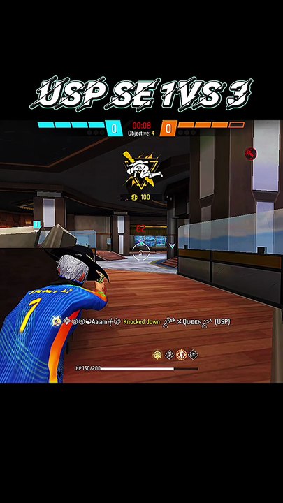 🔥 USP Only 1vs3 OP Clutch! 😱
