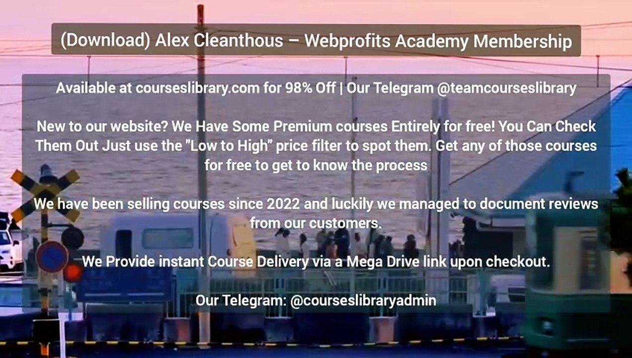 (Download) Alex Cleanthous – Webprofits Academy Membership