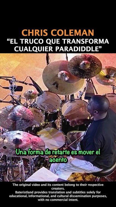 Chris Coleman - Paradiddle with Accents
