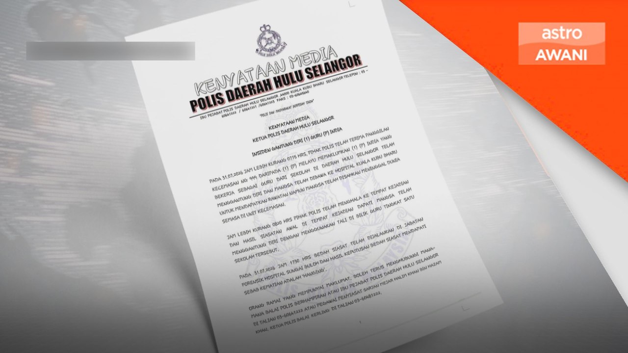 Guru wanita ditemukan meninggal dunia di sekolah