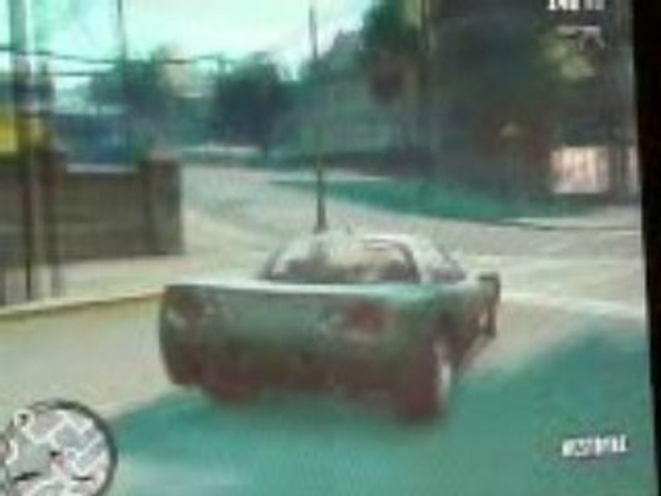 Petit run en corvette gta4