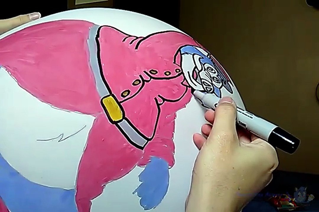 Dunder the Warthog Balloon Art Pt.2