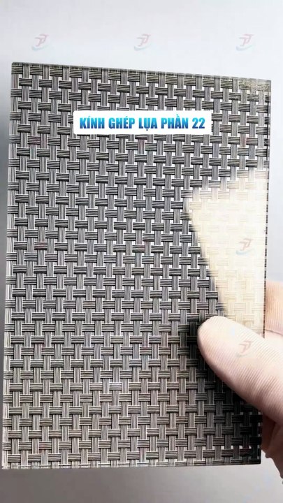 Mẫu kính ghép lụa