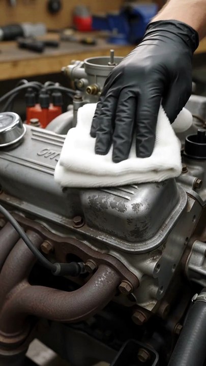 Car engine restoration #Restoration