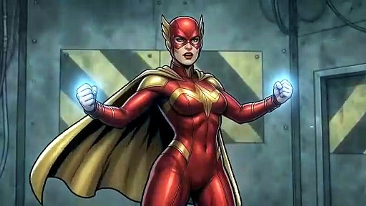 A super serum made him a female superhero.