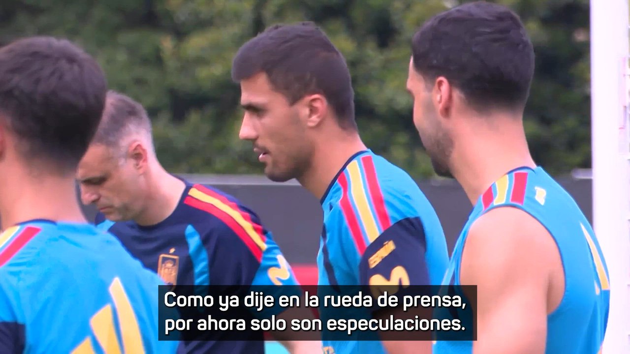 Maresca, sobre Rodri al Real Madrid: "Solo son especulaciones por ahora"