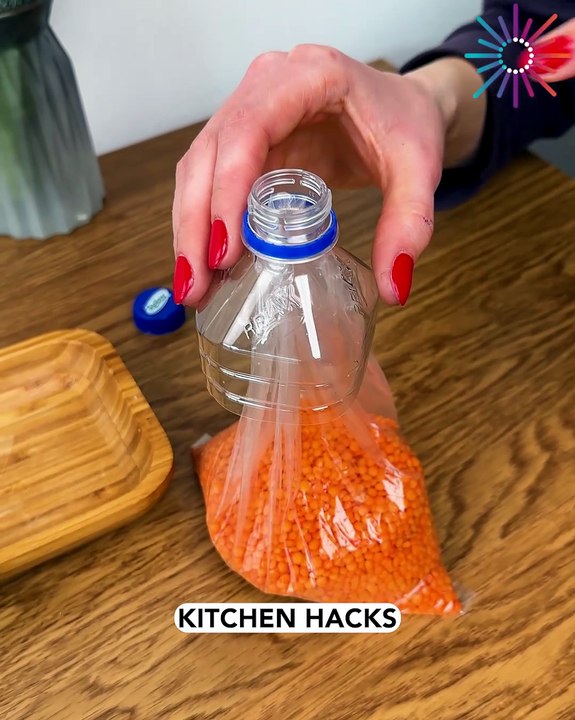 No more mess when pouring grains 😍🙌