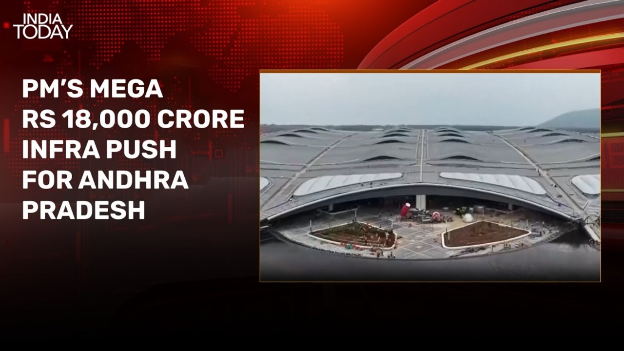 PM inaugurates Greenfield airport, launches projects worth Rs 18,000 crore in Andhra