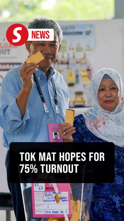Mohamad Hasan hopes for 70-75 per cent voter turnout in Negri Sembilan polls