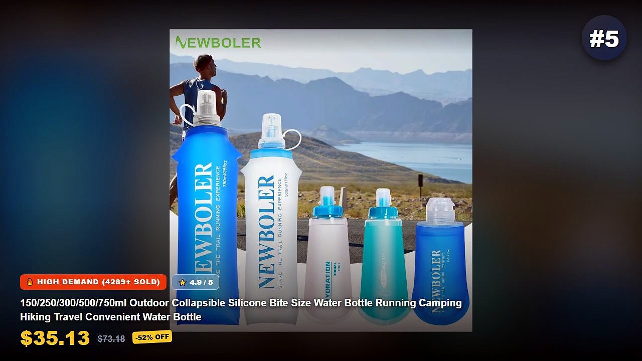 Ultimate Guide to the Best Collapsible Silicone Water Bottles For Hiking