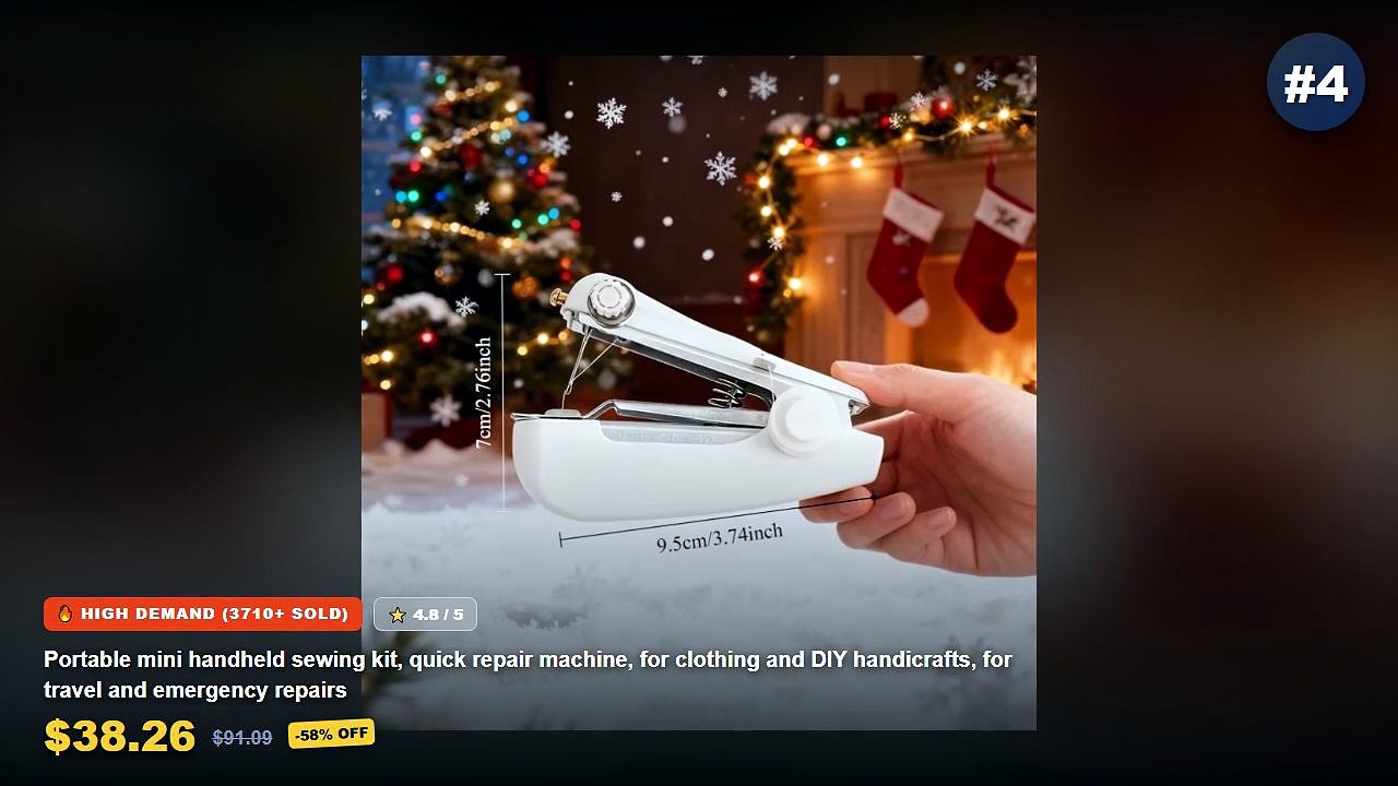 Why Everyone Is Buying Mini Sewing Machines For Quick Clothing Repairs - PROMOTION!Mini Quick Repair Garment Sewing Mach...