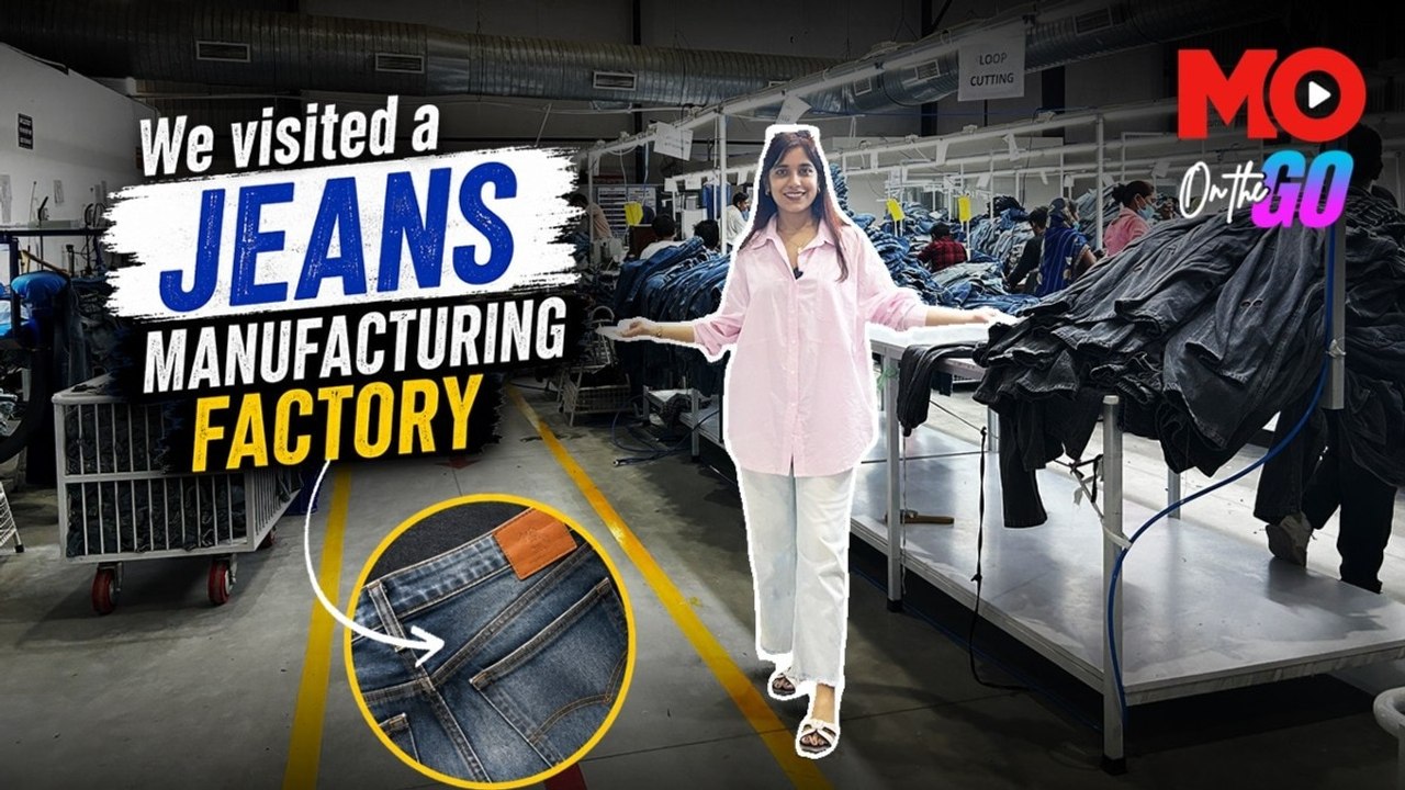 How are jeans made? Inside a jeans factory | From recycled fabric to finished denim