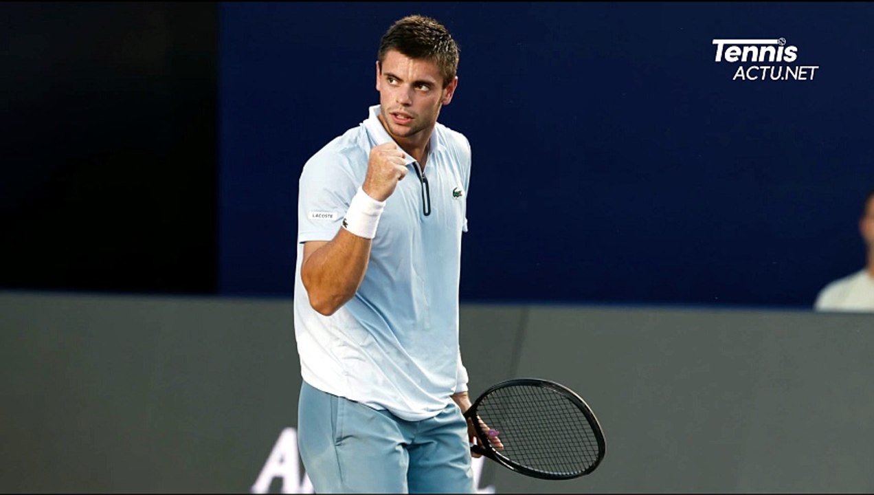 ATP - Los Cabos 2026 - Arthur Gea en finale : "Je n'étais même pas sûr de jouer le tableau"