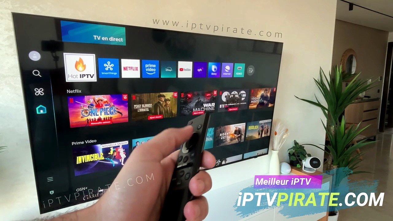 Configuration HOT IPTV sur smart tv SAMSUNG 4K