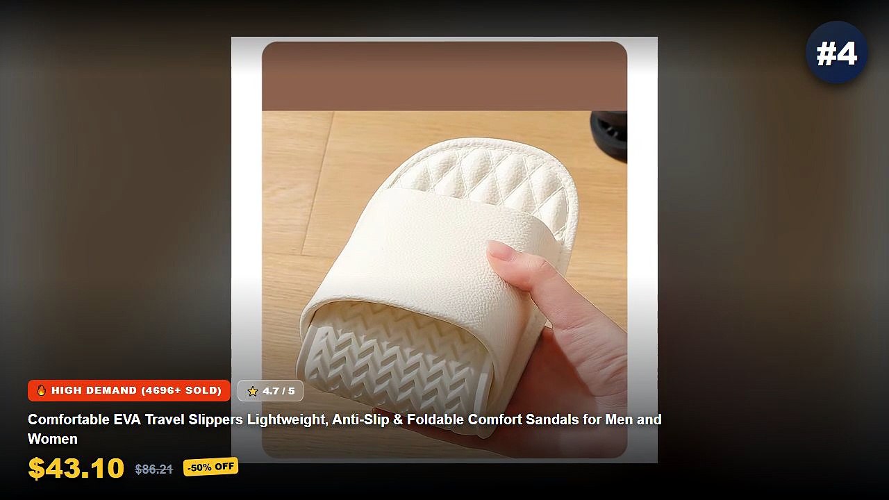 Foldable Travel Slippers For Hotel Stays: Top 5...