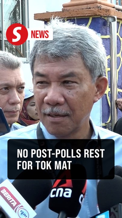 No post-election downtime, packed ministerial schedule ahead for Tok Mat