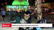 Gündüz elektrikçi, gece sokak müzisyeni