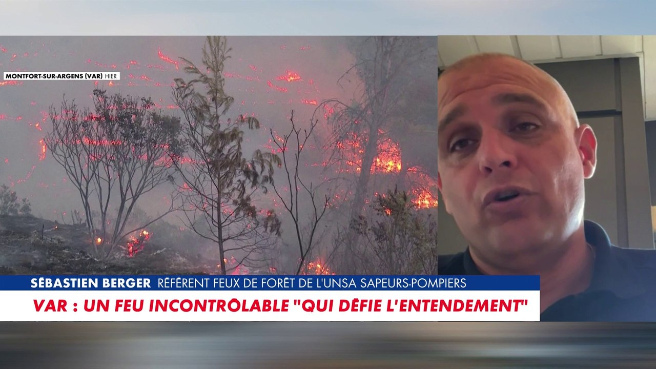 Sébastien Berger : «On est démunis face à des feux de cette ampleur»