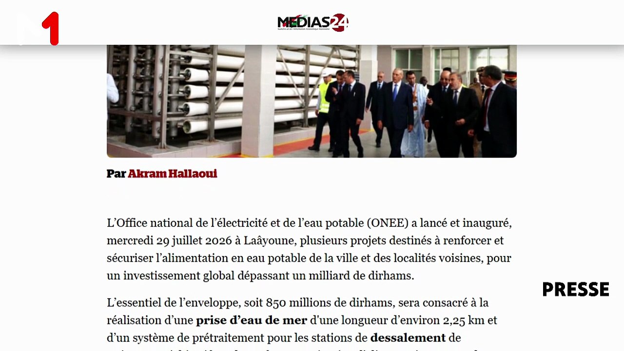 Revue de presse - 01/08/2026