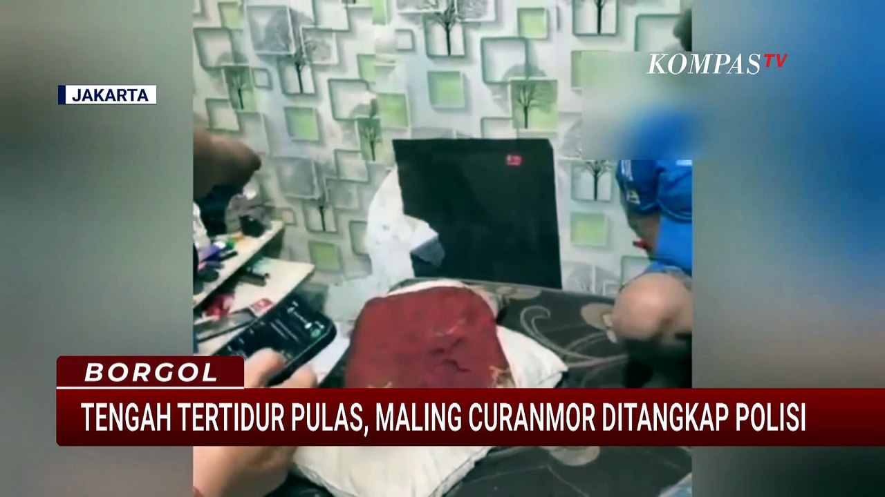 Tengah Tertidur Pulas, Pelaku Curanmor yang Beraksi di Jaksel Ditangkap Polisi | BORGOL