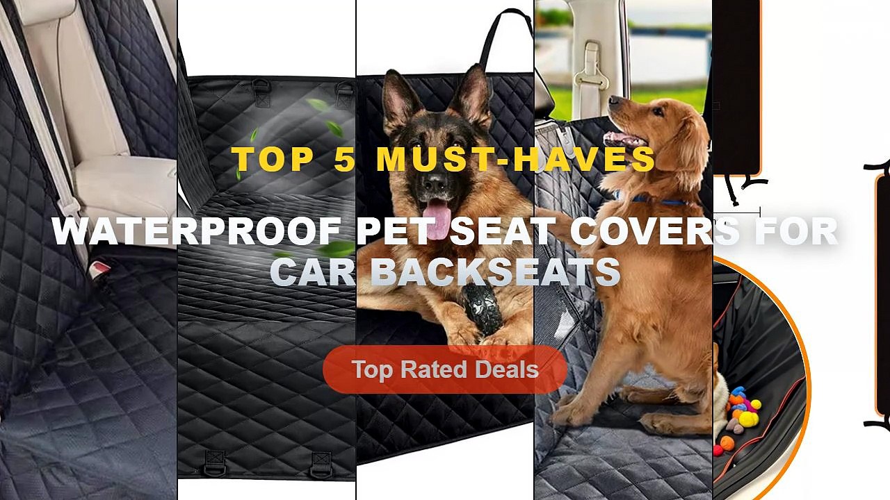 Best Waterproof Pet Seat Covers For Car Backsea...
