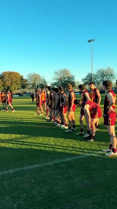 Grant Bell chaired off after 200th game