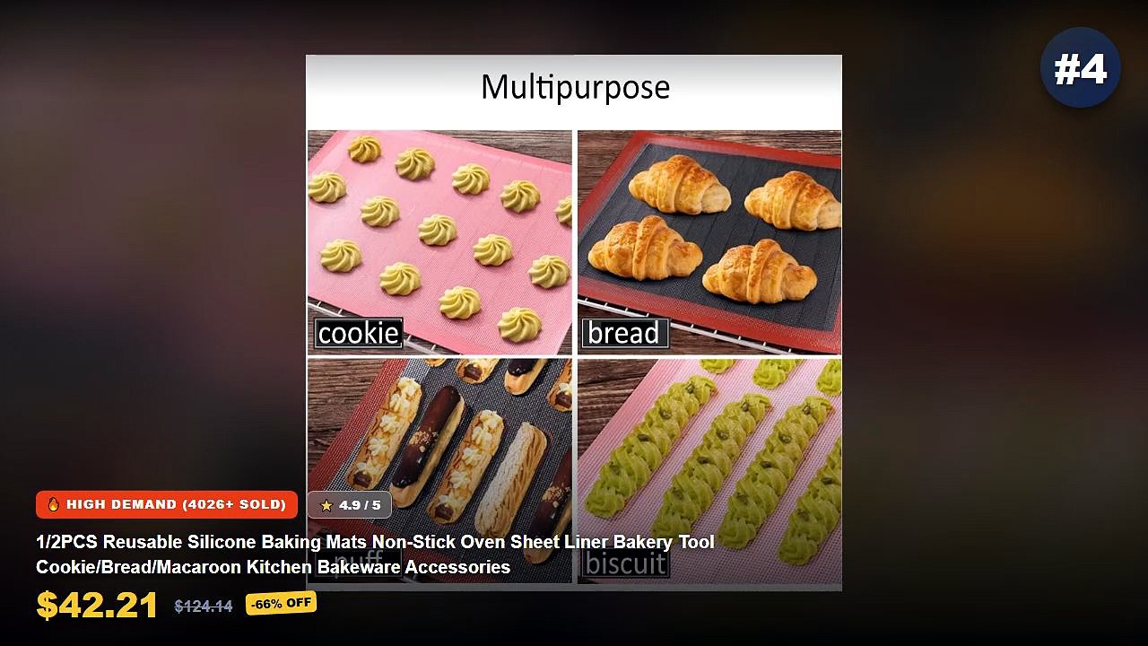 Don't Buy Silicone Baking Mats For Non-Stick Co...