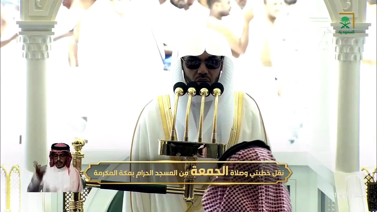 اذان الجمعة الثاني من الحرم المكي للمؤذن محمد ا...