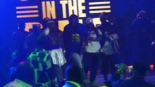 Portable's second coming on stage after working out