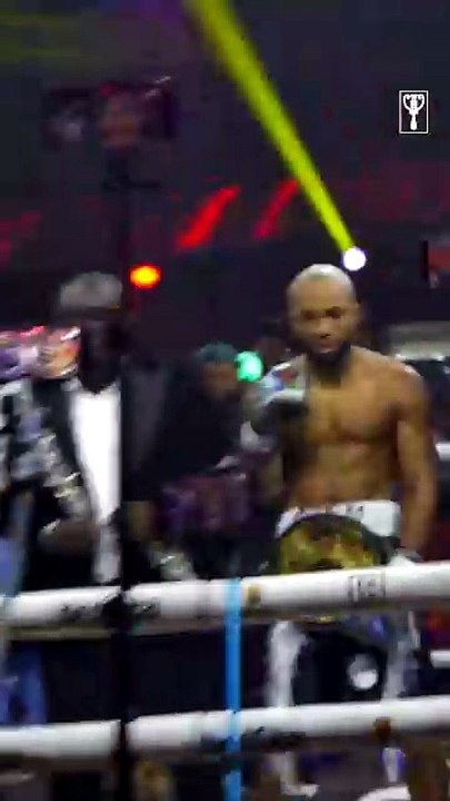 Moment Charles Okocha was crowned winner against Portable