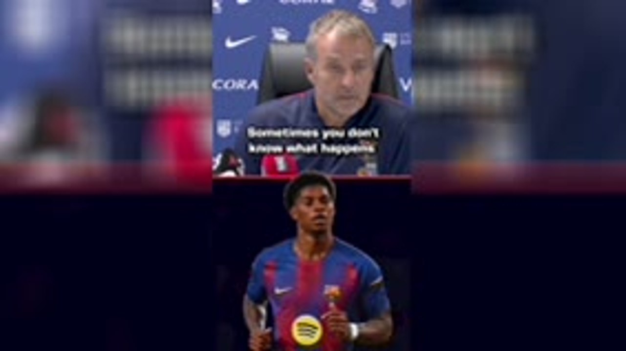 'Barcelona will miss Rashford' - Flick