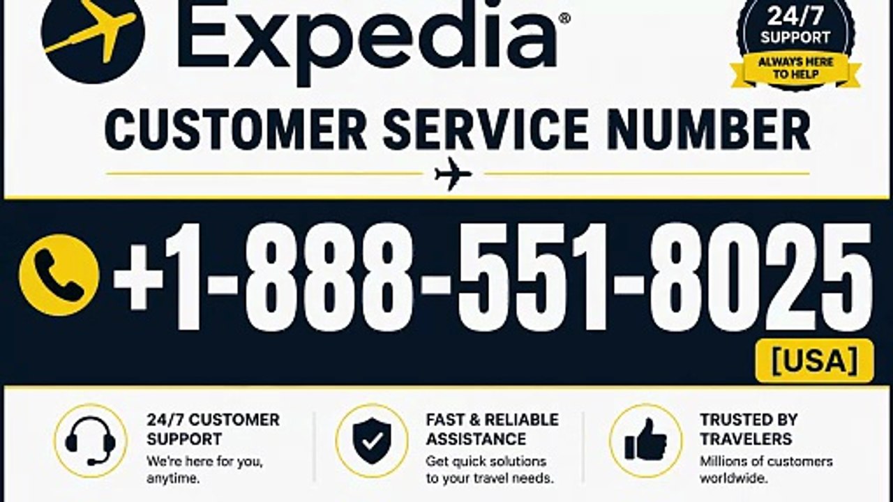 +1-888-551-8025 [Complete^Guide] Expedia customer support phone number USA