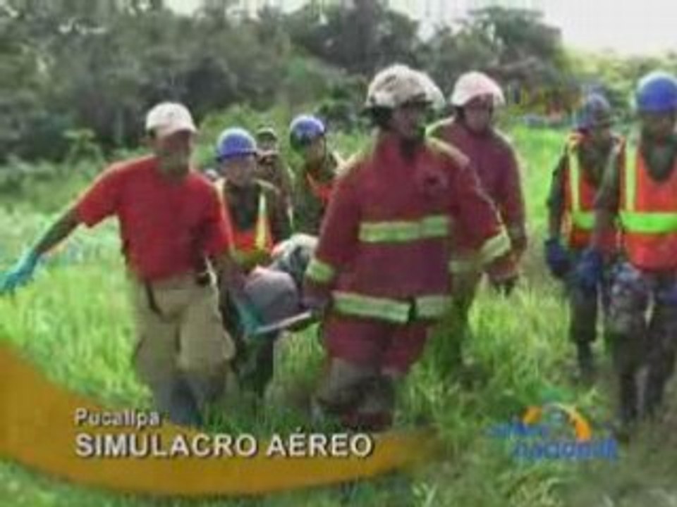SIMULACRO AÉREO  - PUCALLPA
