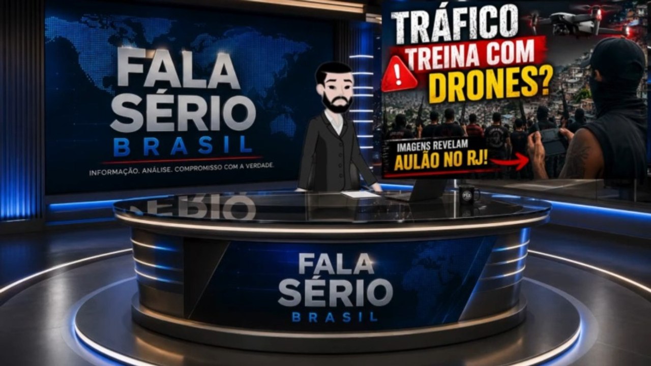 🚨 TRÁFICO AGORA USA DRONES Imagens Revelam 'Aulão' do Crime Organizado no RJ