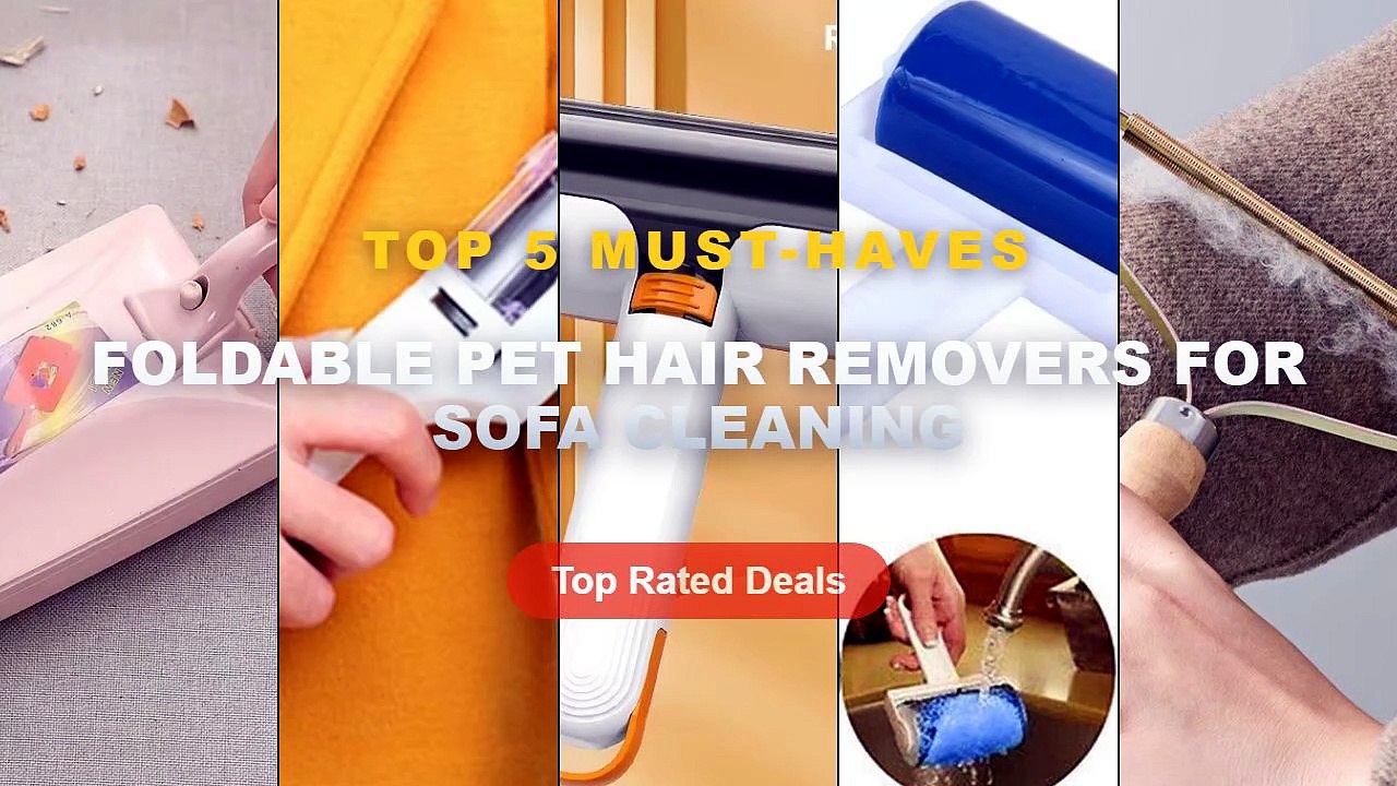 Don't Buy Foldable Pet Hair Removers For Sofa Cleaning Before Watching This!