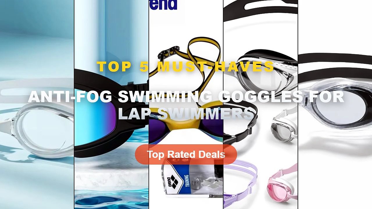 Cheap & Best Anti-Fog Swimming Goggles For Lap Swimmers Unboxing & Review