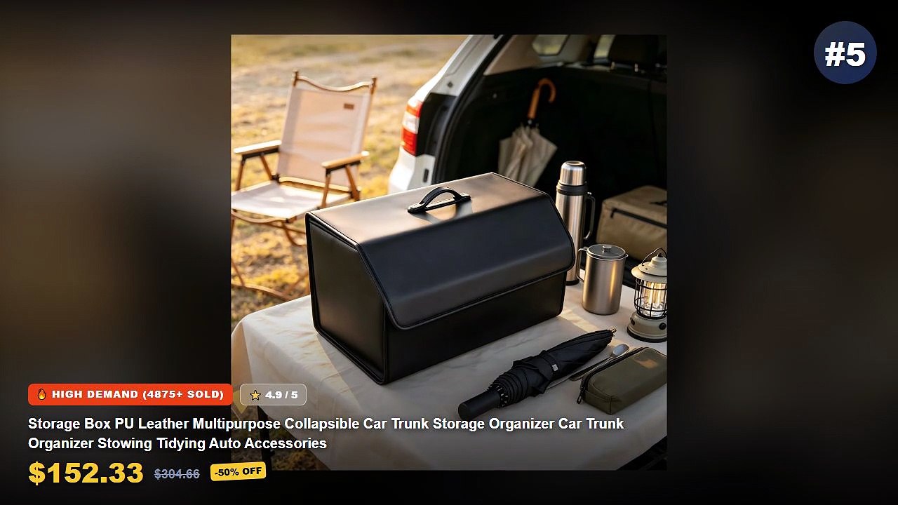 Amazing Car Trunk Organizers For Grocery Runs You Need To See - Large Anti Slip Compartment Boot Storage Organizer Tool ...