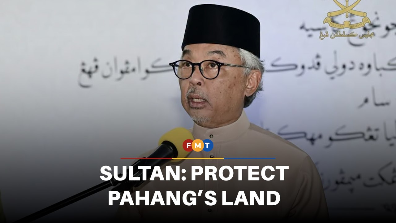 State land must be protected from illegal clearing, encroachment, says Pahang sultan