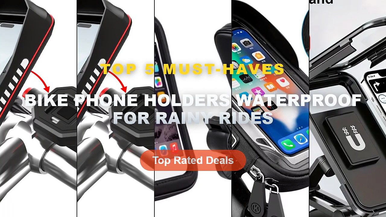 Don't Buy Bike Phone Holders Waterproof For Rai...