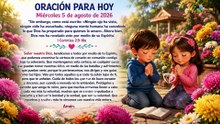 ORACIÓN Miércoles 5 de agosto de 2026
